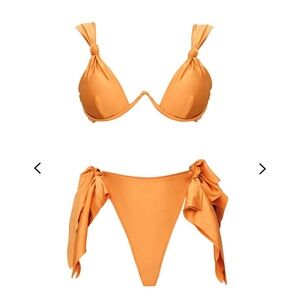 NWT ANDREA IYAMAH Rai Bikini in Golden